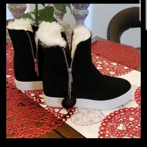 J Slides NYC Platform bootie